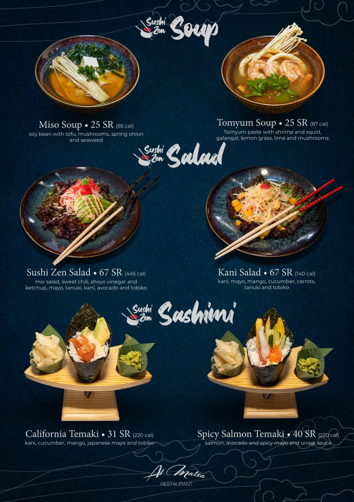 Sushi Zen Menu — page 2